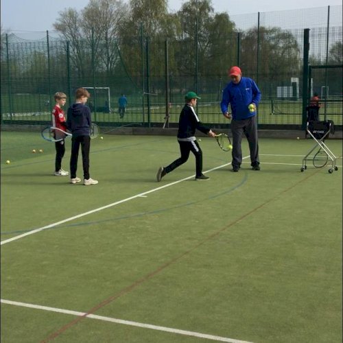 Children being coached